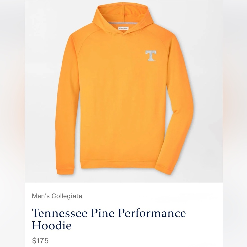 PETER MILLAR Tennessee Pine Performance Hoodie